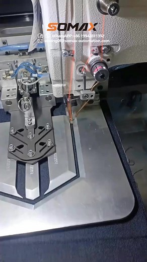 255K views · 1.9K reactions | SOMAX Automatic Pocket Setter Machine #sewingautomation #pocketsetter #pocketattach #sewing #automation #foryou #sewingmachine#pocket | Somax Autosewing | Facebook