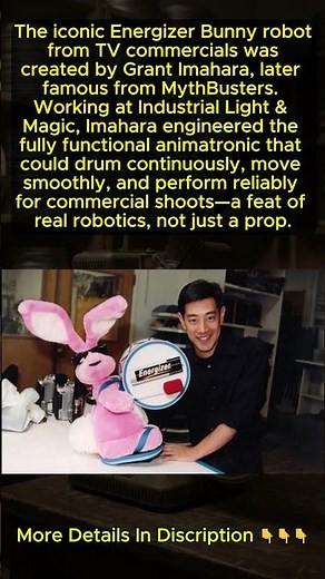 The MythBuster Who Built the Energizer Bunny - Grant Imahara's Secret Project