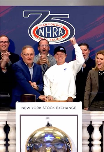 NHRA Champions in New York City Showcase Drag Racing