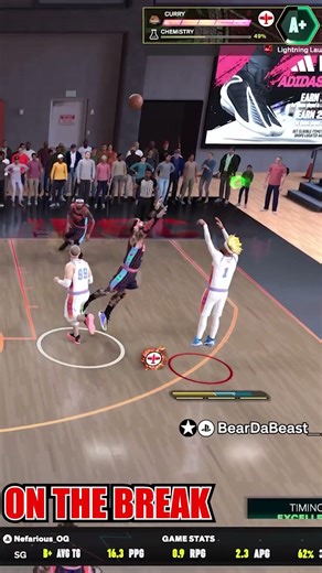 Threes on the Break Separate Comp from Casuals