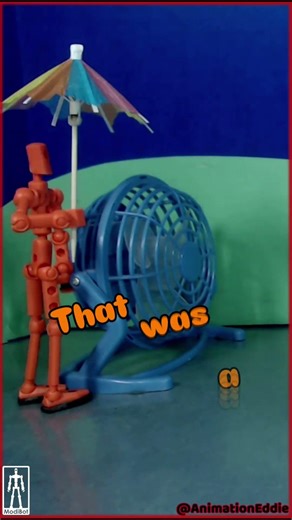 #ModiBot Mo's In The Wind in #StopMotion #Animation