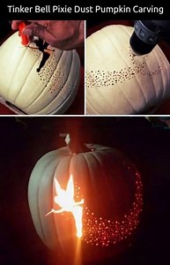 163K views · 3.2K reactions | DIY TINKER BELL PUMPKIN!!! Get the...