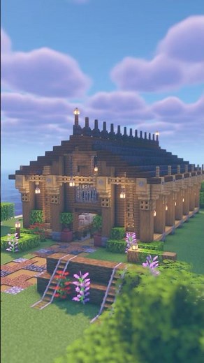 Barn + storage house minecraft | full tutorial on channel