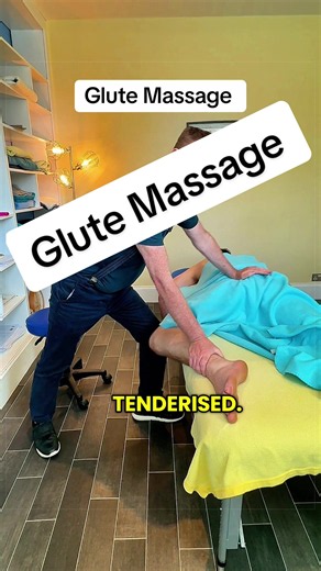 Glute massage tutorial. Showing how a professional massage therapist does deep tissue massage therapy of the glutes. #glutesworkout #glutemassage #glute #davetaylormassage #raynormassage