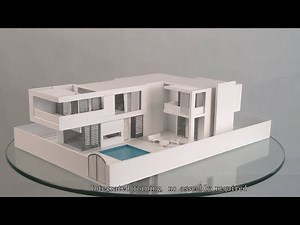 Application of 3D printing in construction industry 3D printing villa model process
