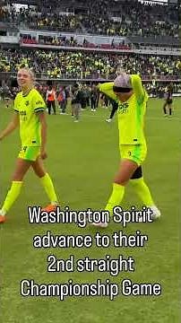 Washington Spirit advance to their second straight champtionship game | NBC4 Washington