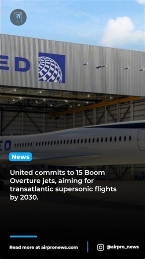 United Airlines Revives Supersonic Travel with Boom Overture Jets