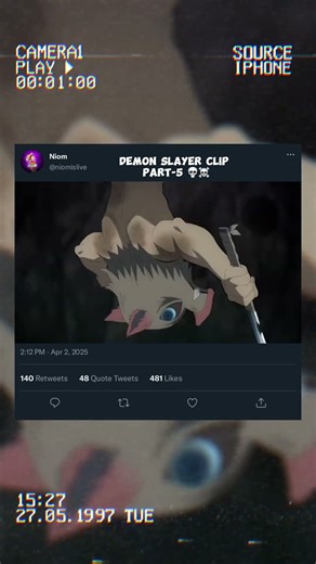 Inosuke’s Secret Move That Saved Him! #demonslayer #tanjiro #swordsmithvillagearc #infinitycastle