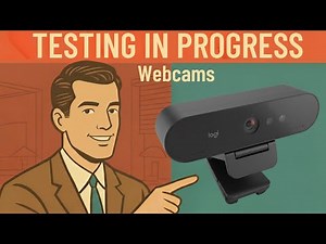 How to Get the best clarity from a Webcam - Logitech Brio 4k for Better videos