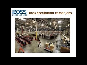 Ross distribution center jobs video