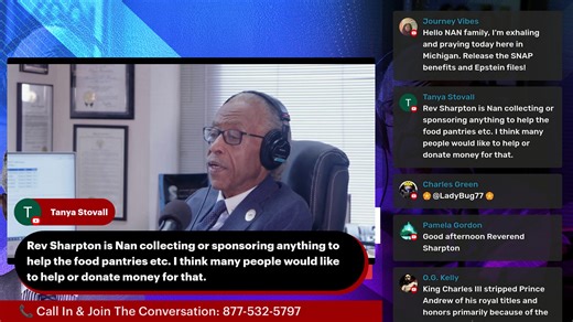 🎙️ Keeping It Real w/ Al Sharpton LIVE 🕐 Monday - Friday, 1-4 PM ET 📞 Call In & Join the Conversation: 877-532-5797 ➡️ Like, Share, & Subscribe to the National Action Network’s YouTube channel ➡️ Get Involved: Join us, support our mission, and donate directly at nationalactionnetwork.net | The National Action Network