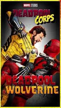 Deadpool & Wolverine vs Deadpool Corps: The Epic Fight! ⚔️ #marvelhindi
