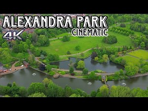 The Beautiful Alexandra Park in Oldham Manchester 4K
