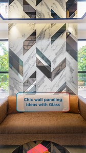Contemporary glass panels add excitement to otherwise dull spaces. They give walls a decorative flair effortlessly, with enhanced UV printing, and color blocking amongst other techniques. For more interesting design ideas using glass, visit the Homepressions Glass Studio at Build HQ, Chennai, today! #SaintGobain #ExperienceGlass #HomespressionsGlassStudio #Homepressions #buildhq | Saint-Gobain India - Glass Business