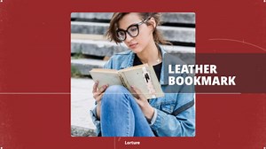 Personalized Book Marks for Reading Women, Custom Leather Book Marks for Book Lovers, Flowers Custom Bookmarks with Name, Design-2