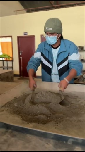 Turning nature into strength 🌿🧱 | Final Year Civil Engineering Project in action#civilengineering