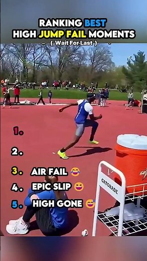 Ranking Funniest High Jump Fails