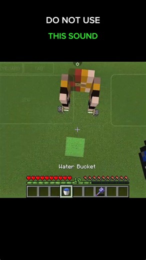 DO NOT USE THIS SOUND 🥵🫠🫠 #minecraft #shorts