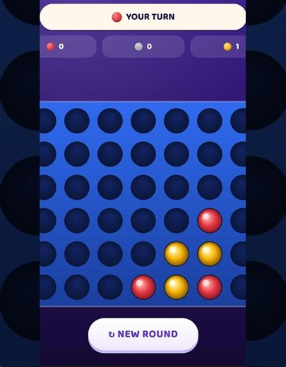 Connect Four | Four in one row HTML5 Board Game - 2 player Game