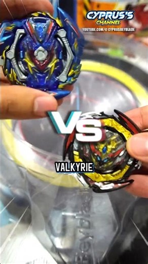 SLASH VALKYRIE vs DYNAMITE BELIAL #beyblade ‪@arthurgamer8763‬