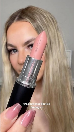 Mac Sleek Satin Lipstick - Blankety