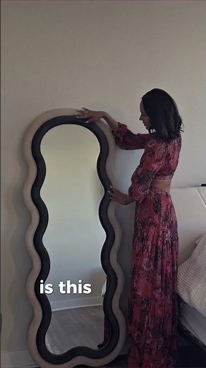 63"×24" Wavy Full Length Mirror