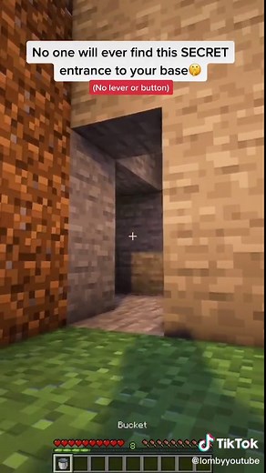 Minecraft Secret Entrance Tutorial