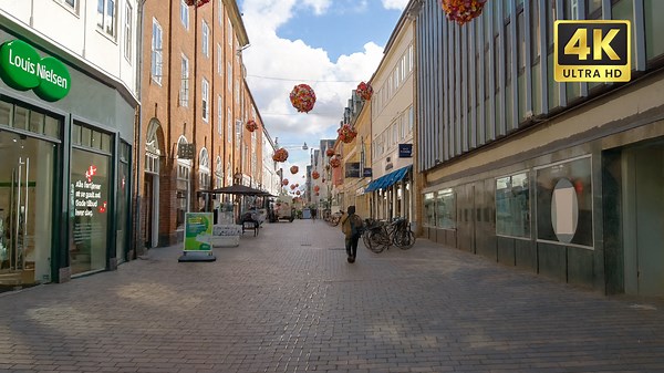 Viborg, Denmark – Walking Tour 4K