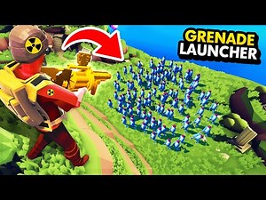 NEW Nuclear GRENADE LAUNCHER In TABS Modern Faction (Totally Accurate Battle Simulator Gameplay)