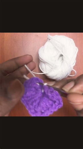 Turning soft yarn into heart , one gentle stitch at a time 🧶