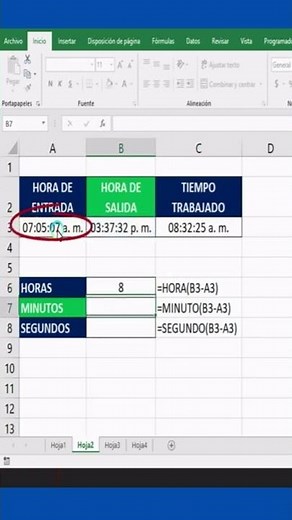 How to calculate time worked in hours, minutes, and seconds using Excel formulas