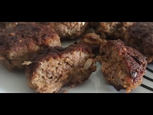 Berliner Bouletten - Dit is lecker! Meat Balls Berlin style. The best you will ever have!