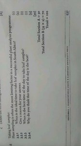 Taking leaf samples:Plant sampling is often the most limiting ... | Filo