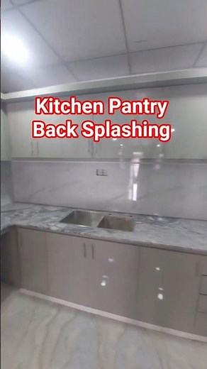 Modern modular kitchen cabinet installation #modularkitchen