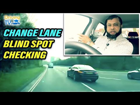 Change Lane Blind Spot - Checking Blind Spot When Changing Lane!