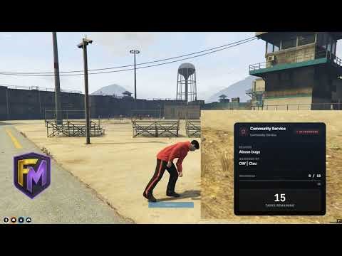 FiveMate Admin Jail | Community Service System | GTA FiveM | Scripts