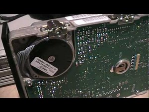 1990 Seagate ST-277R-1 hard drive sounds