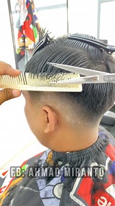 37K views · 267 reactions | simple overcomb using scissors #easytrickie #easytechnique #easyhaircut #haircuttutorial #overcomb #scissors #blend #using #fblifestyle #everyone #fyp #asmr | Ahmad Miranto | Facebook