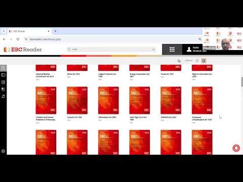 Demo video of EBC Reader for Institutions by Mr. Shailesh Jain