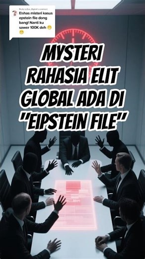 Kenapa Epstein disenyapkan setelah file ini bocor? #misteri #mystery #epsteinfiles #shorts