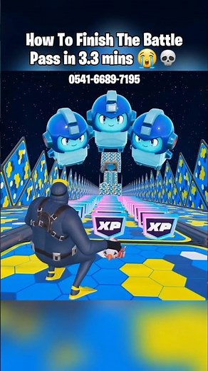 How To Finish The Battle Pass FAST With XP Map! 😭