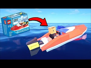 How Hard is it to Build a Lego Speed Boat in Brickadia?