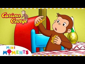 George Learns how to Cook 🧑‍🍳 | Curious George | Compilation | Mini Moments