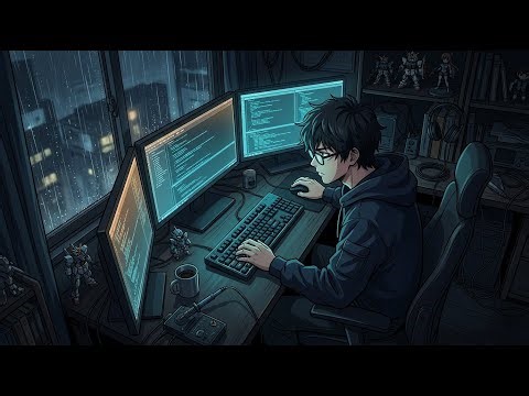 lock in protocol - dark focus music for night programming