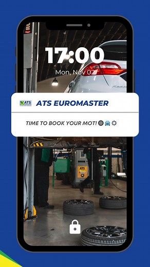 Here is your reminder to book your MOT!⚙️ Set reminders and book your MOT test online with us today!🚘🛠️ 🔗 https://bit.ly/3rpXry3 #ATSEuromaster #ATS #MOT #MOTandService | ATS Euromaster