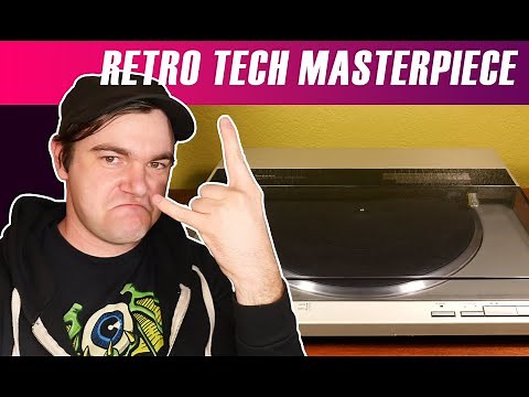 A Tour of the Technics SL-DL1 Linear Tracking Turntable; the DeLorean of record players.
