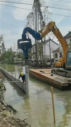Riverbank Rescue: How Diggers Secure Our Waterways