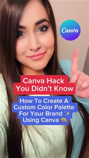 Canva Tutorial For Beginners - How To Create A Color Palette For Your Brand Using Canva! In Today’s Canva Design Hack, I Will Show You How To Easily Create A Beautiful Custom Color Palette & Also Get Color Inspiration For Your Next Social Media Post Design ❤️ #canvatutorialforbeginners #canvaforbeginners #canvaforbusinessowners #canvatips #onlinebusinessowners #contentideasforsmallbusinesses | Inuri Munasinghe