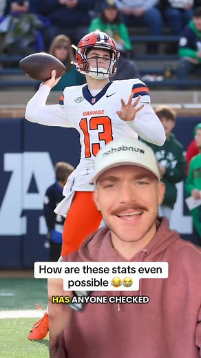 482K views · 10K reactions | Yesterday’s game between Syracuse and Notre Dame was the literal definition of an ass kicking. Notre Dame was up 35-0 (!) and had only taken 5 offensive snaps  | Ev Hand Sports | Facebook