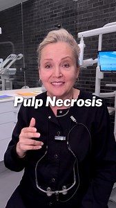 What is pulp necrosis?🦷Pulp necrosis means a tooth is dead.The pulp inside contains nerves and blood vessels, allowing sensation. 🌡️ Once the pulp dies from bacteria or injury, it can't be revived. ⚠️ Visit the dentist ASAP for the best chance to save it! Have questions? Comment below! 💬 and follow us for more dental tips! #holisticdentist #dentalcomestics #dentalservices | Natural and Cosmetic Dentistry